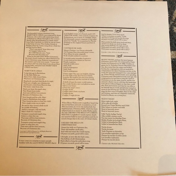 80's "Christmas with Placido Domingo" Record - Vienna Symphony Orchestra - Opera - Picture 5 of 14